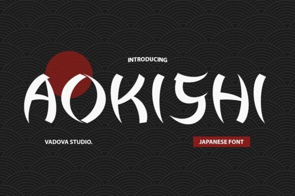 Aokishi: A Display Font That Makes Your Headlines Feel Intentional