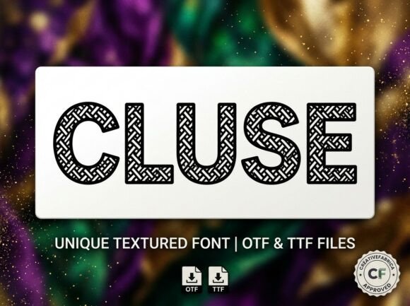 Cluse: A Display Font That Earns Its Space