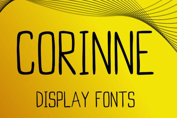 Corinne: A Clean Hand-Drawn Display Font for Modern Web Design