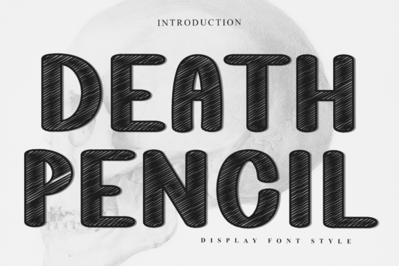 Death Pencil: A Festive Display Font That Strengthens Your Brand
