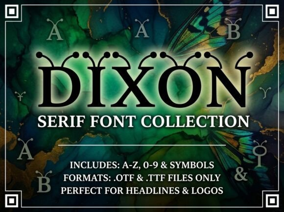 Dixon: A Display Font That Makes Headlines Feel Alive