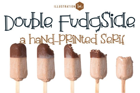 Double Fudgiscle: A Display Font with Warmth and Whimsy