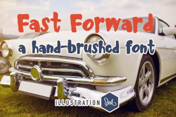 Fast Forward: A Bold Display Typeface for Digital Impact