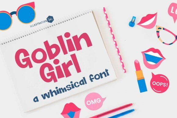 Goblin Girl: A Display Typeface for Playful Editorial Design