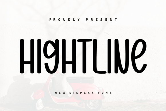 Hightline: A Sweet Handwritten Display Font for Makers