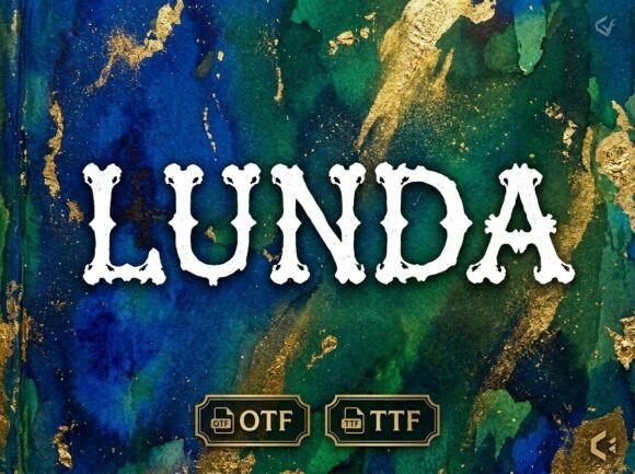 Lunda: A Bold Display Font That Commands Attention