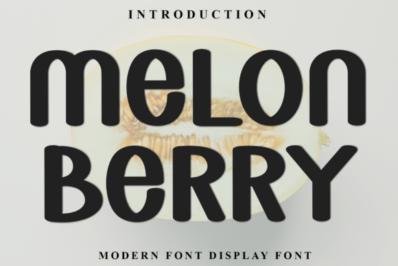 Melon Berry: A Festive Display Font That Elevates Small Business Branding