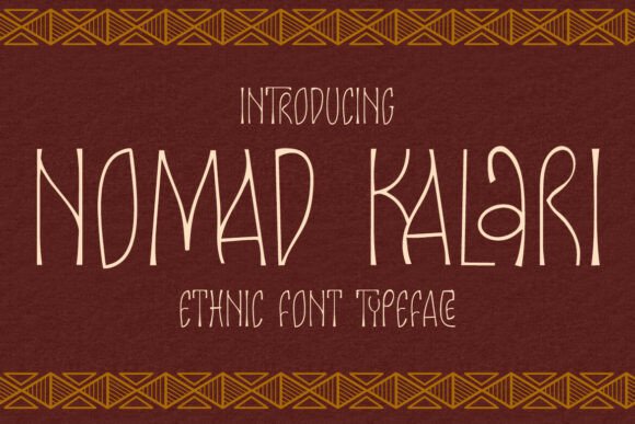 Nomad Kalari: A Display Font That Anchors Digital Branding