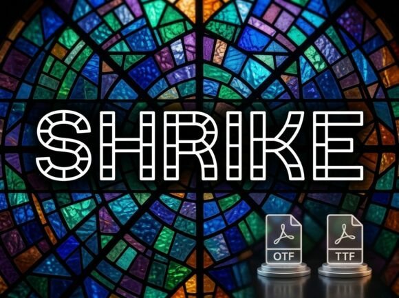 Shrike: A Bold Display Font for Editorial Impact