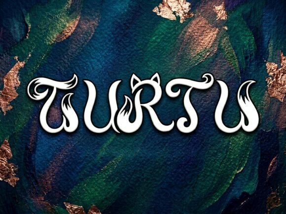 Turtu: A Bold Display Font That Commands Attention