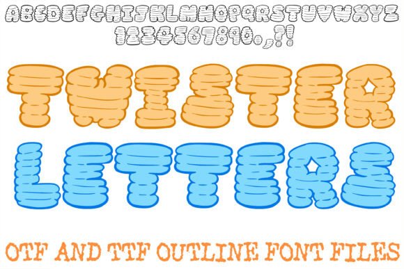 Twister Letters: A Display Font That Grabs Attention—Not Just Scrolling Eyes