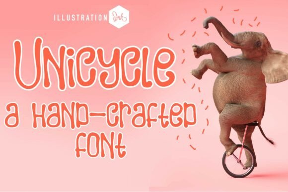 Unicycle: A Whimsical Display Typeface That Bounces With Purpose